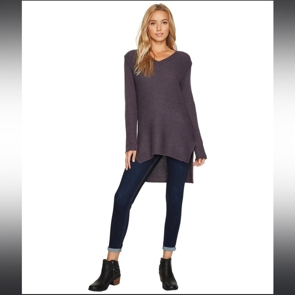 prana Deedra Tunic Knit Woolblend Sweater - Picture 1 of 10